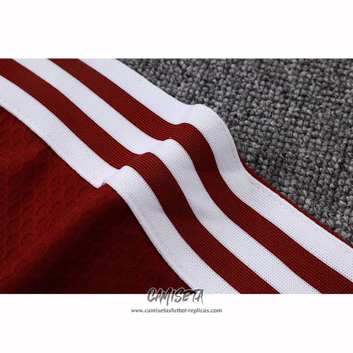 Chandal del Arsenal 2025-2026 Manga Corta Azul Rojo - Pantalon Corto